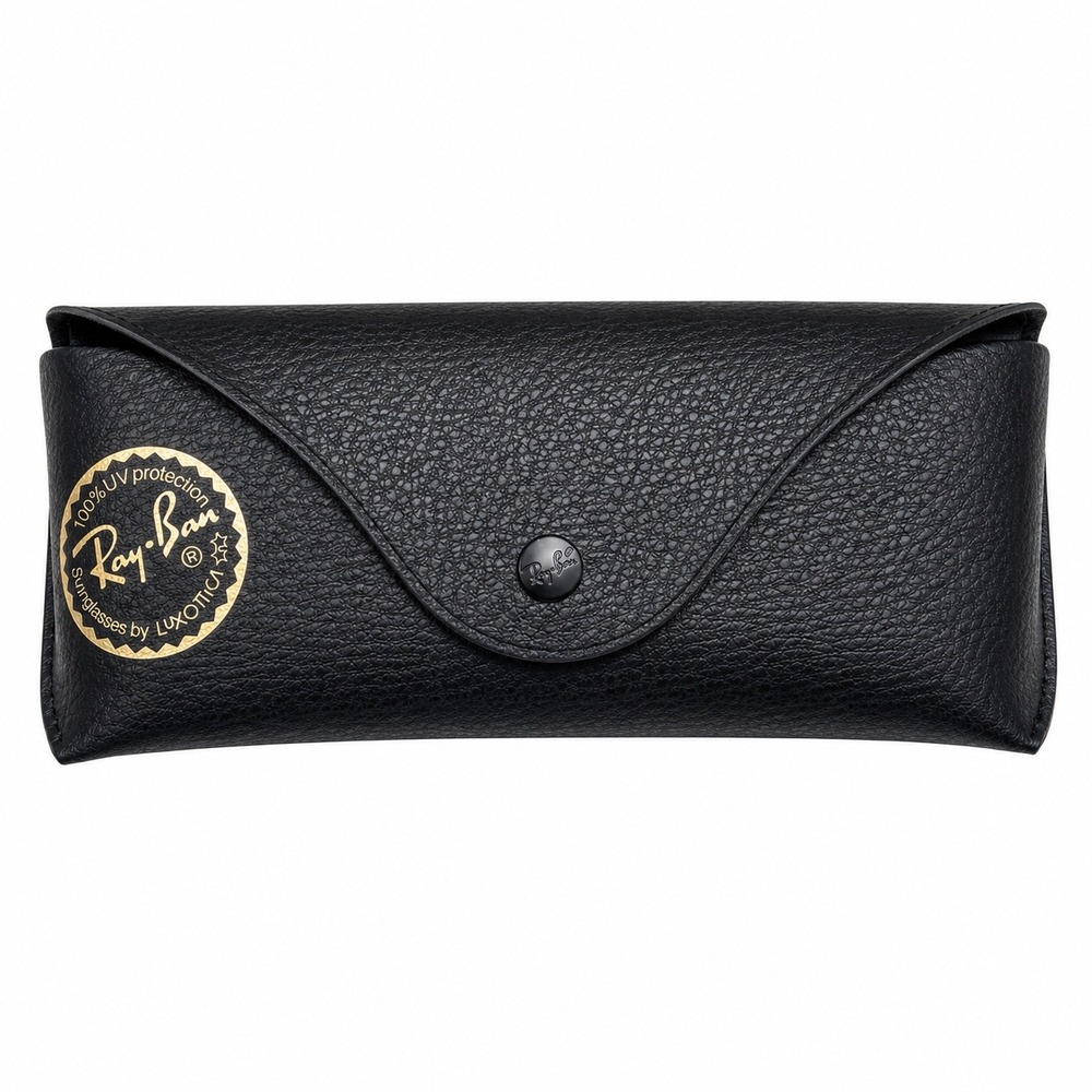 Ray-Ban Black Snap Eyeglass Sunglasses Case Logo Soft Shell